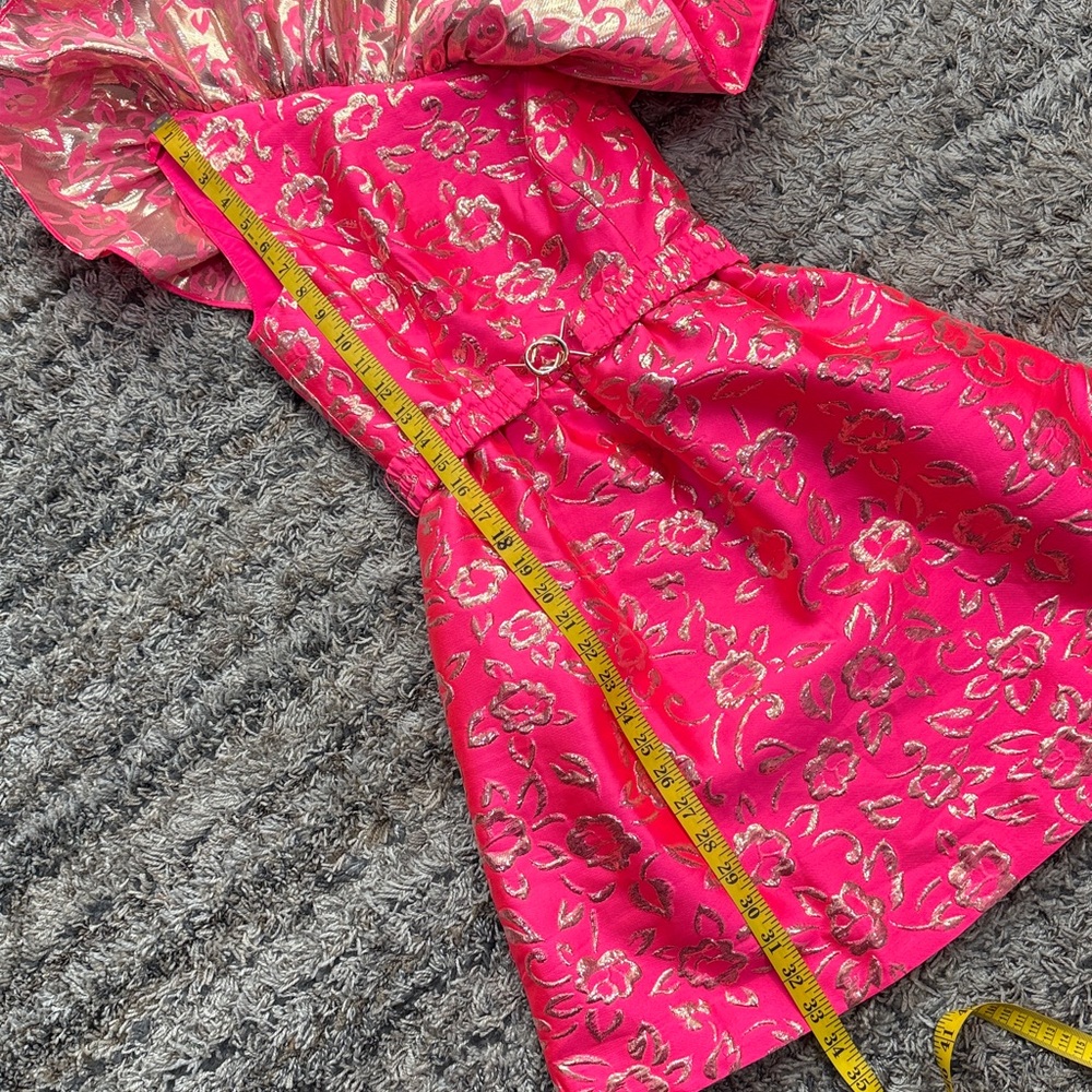 Lilly Pulitzer Vibrant Pink One-Shoulder Dress - Picture 6 of 10